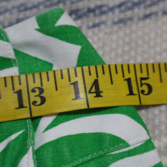 HAROLD'S Green Floral Print Mini Skirt Sz 4 Wmn - Picture 7 of 8